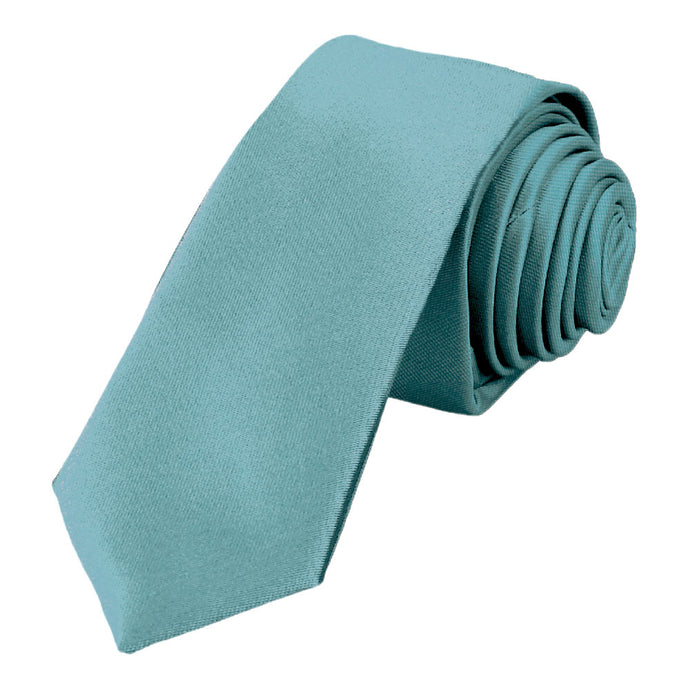 Isle Blue Skinny Necktie, 2