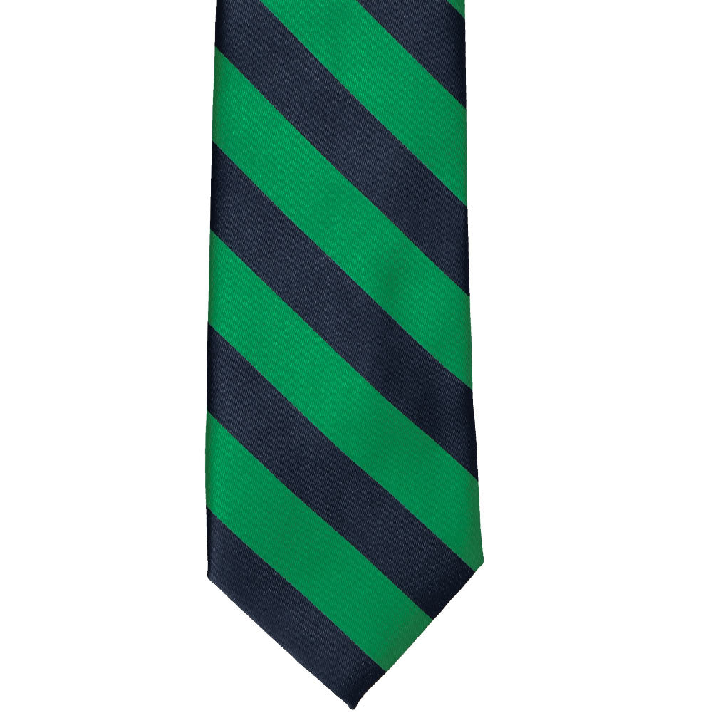 kelly-green-and-navy-blue-extra-long-striped-tie-shop-at-tiemart