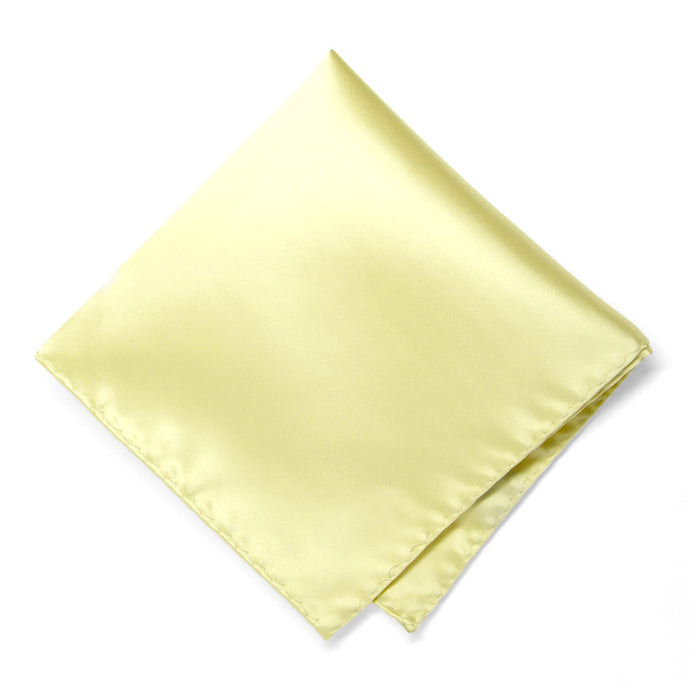 Light Citron Premium Pocket Square