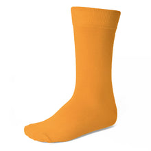 Load image into Gallery viewer, Men&#39;s light orange dress sock