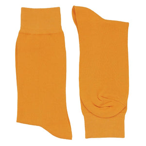 Men's Amber Orange Socks | Shop at TieMart – TieMart, Inc.