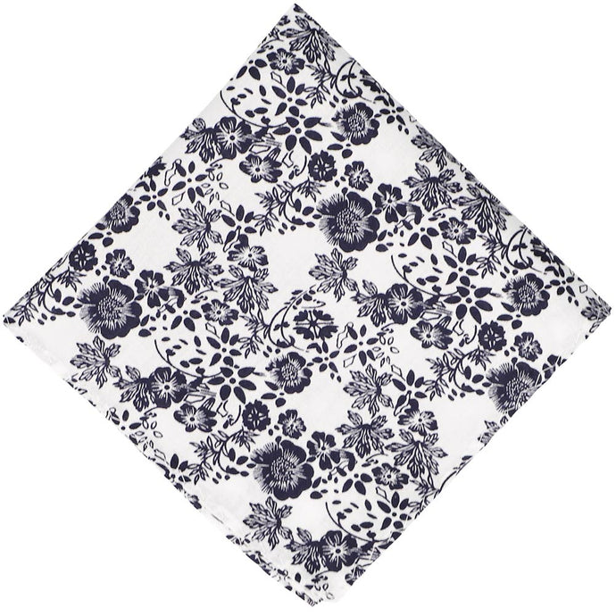 Monterey Floral Cotton Pocket Square