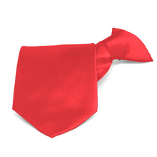 Load image into Gallery viewer, Poppy Solid Color Clip-On Tie