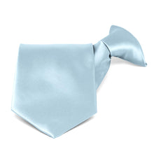 Load image into Gallery viewer, Powder Blue Solid Color Clip-On Tie