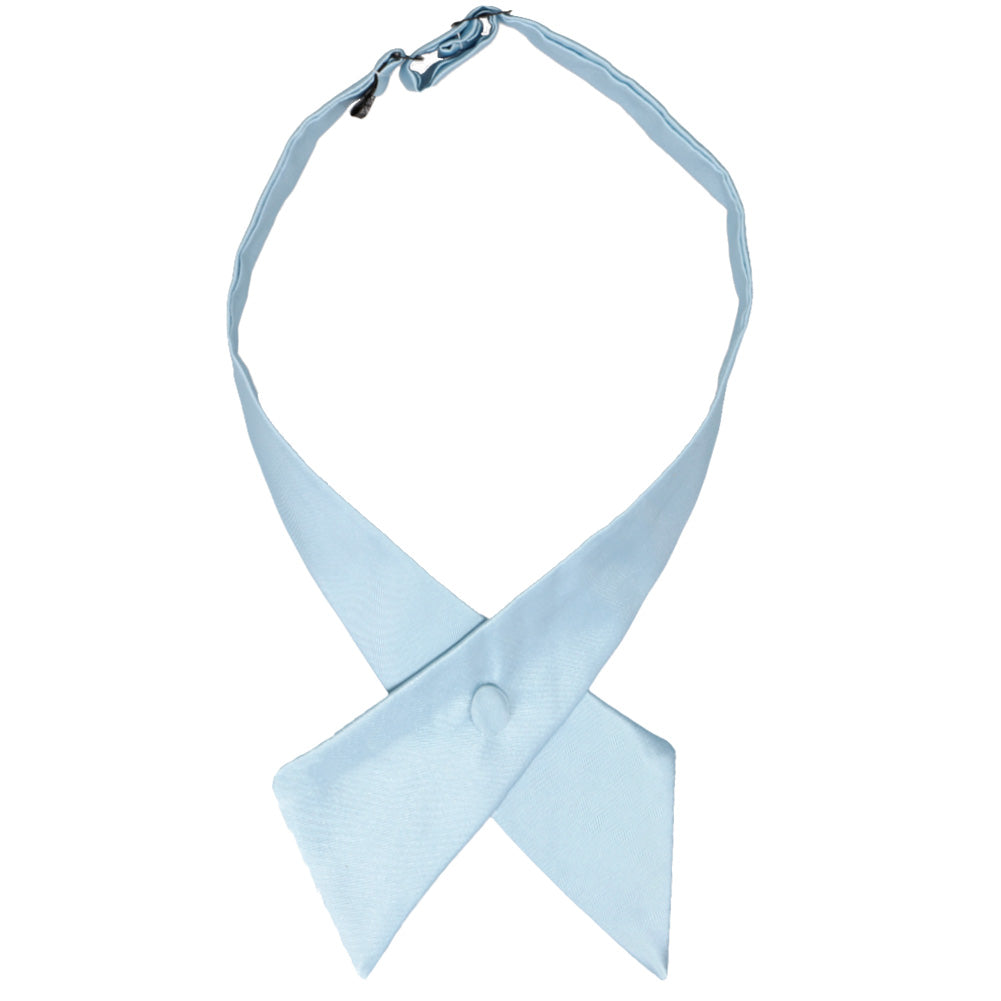 Powder Blue Crossover Tie | Shop at TieMart – TieMart, Inc.