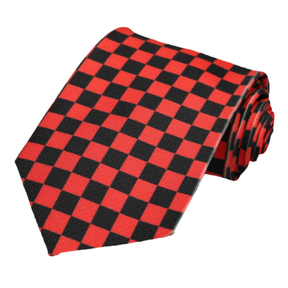 Checkered Necktie | Shop at TieMart – TieMart, Inc.