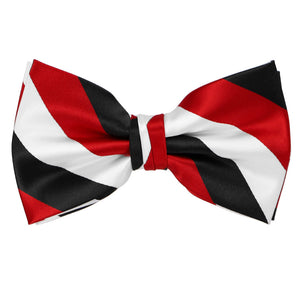 TieMart Red Band Collar Bow Tie
