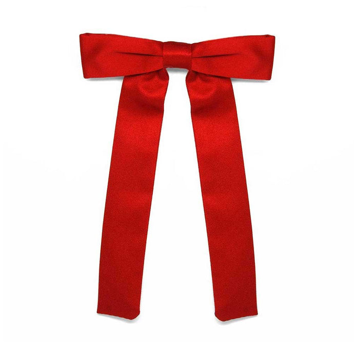 Red Silk Bow Tie  Shop at TieMart – TieMart, Inc.