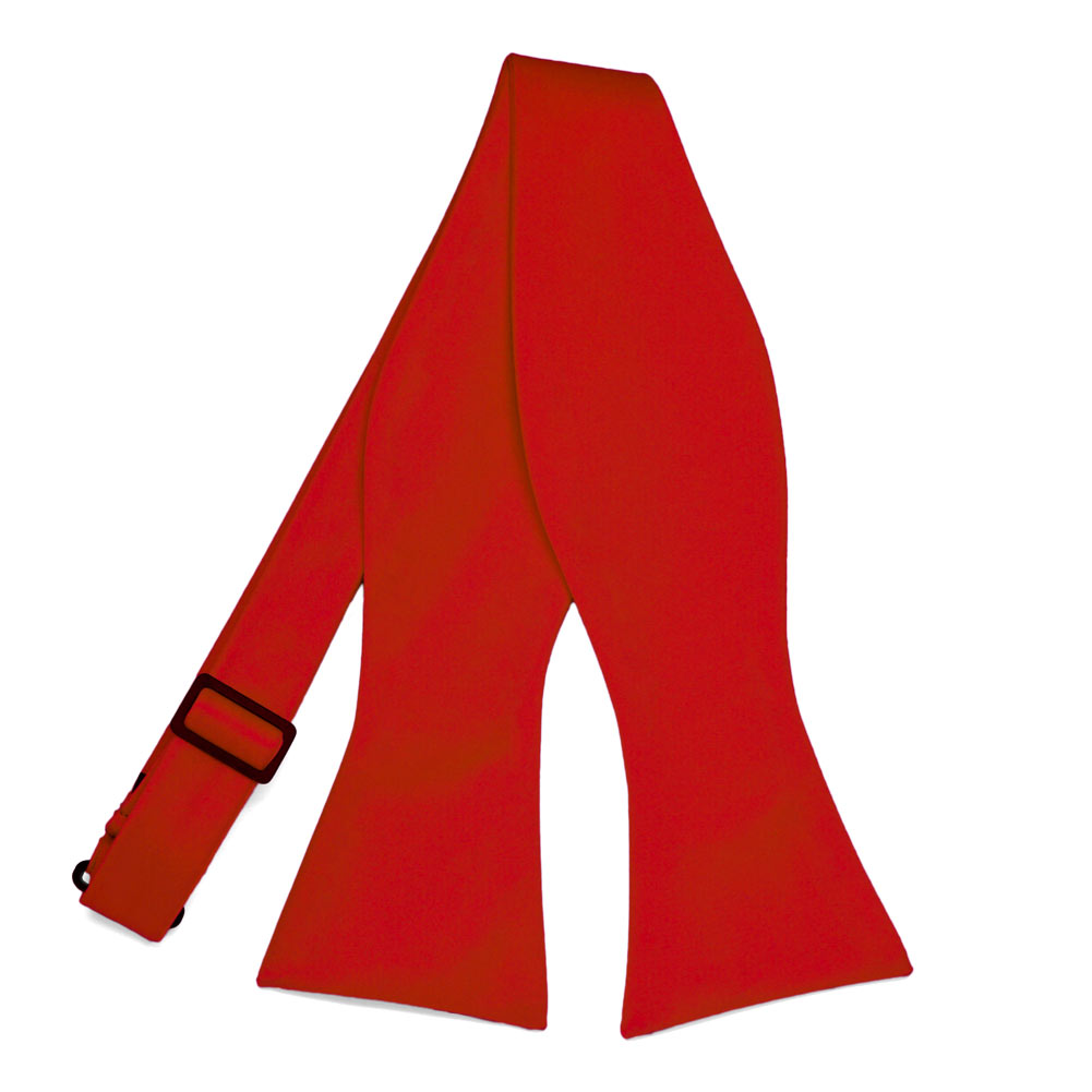 Red Self-Tie Bow Tie | Shop at TieMart – TieMart, Inc.