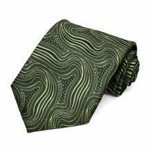 Load image into Gallery viewer, Sage Highgate Swirl Necktie