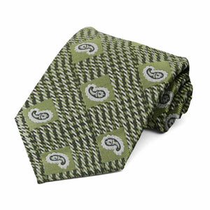 Sage Churchill Paisley Necktie