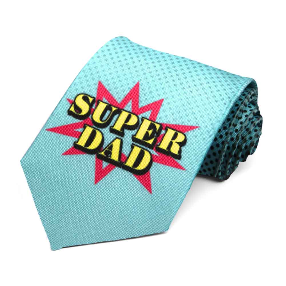 Super dad superhero emblem Royalty Free Vector Image