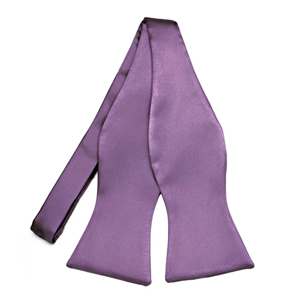 Wisteria Purple Premium Solid Color Necktie